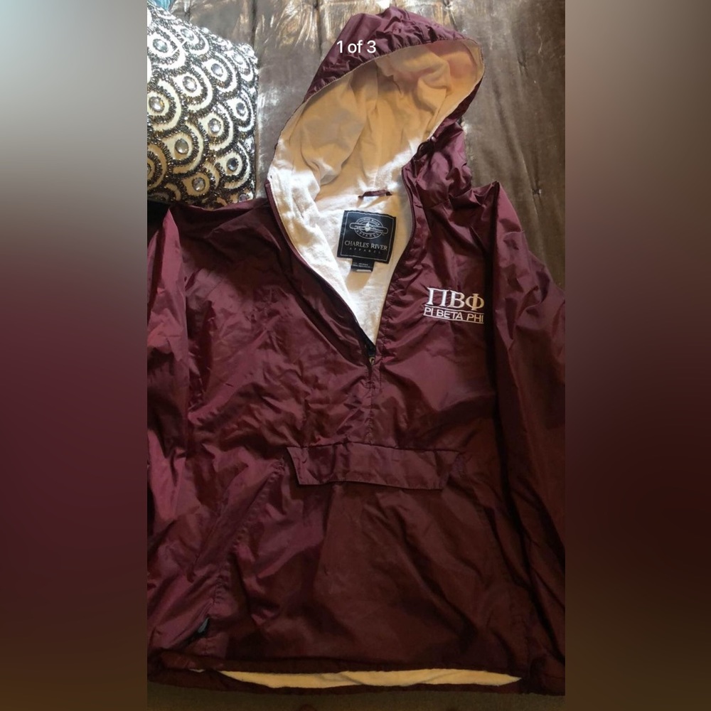 Pi Beta Phi rain jacket